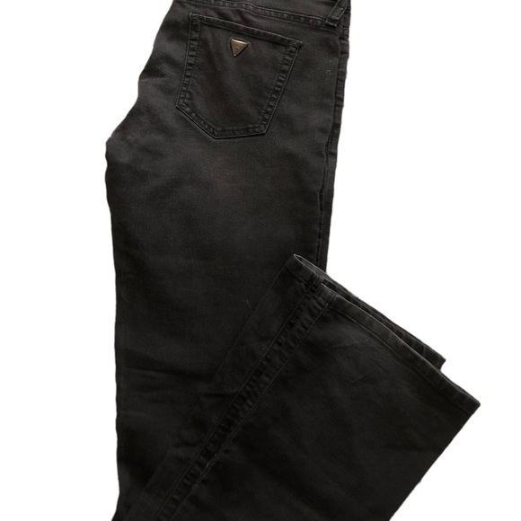 Guess starlet straight denim jeans black 28 - Picture 4 of 5